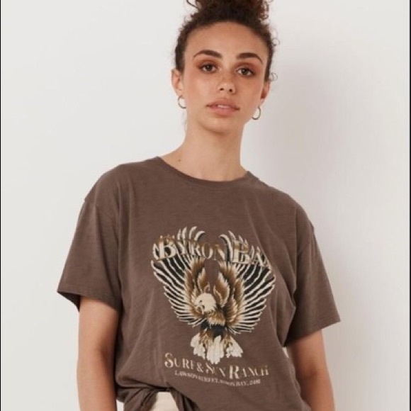 🌿 Surf & Sun Biker Tee ~ Ash - Picture 2 of 3